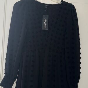 Black Long Sleeve Women's Dress